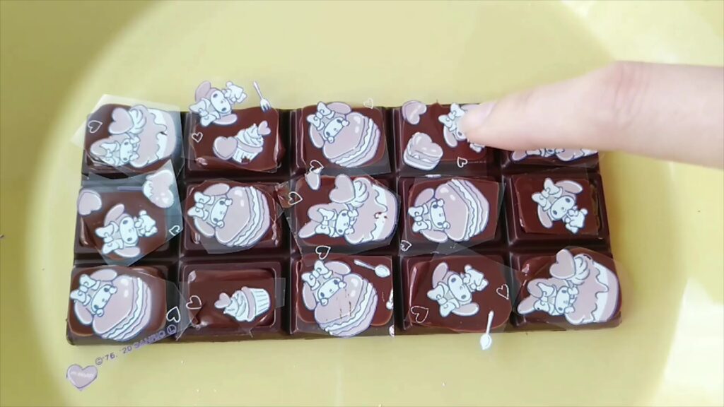 Hello Kitty Chocolate Transfer Sheet